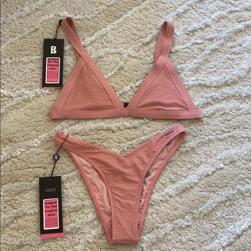 Pink bikini
